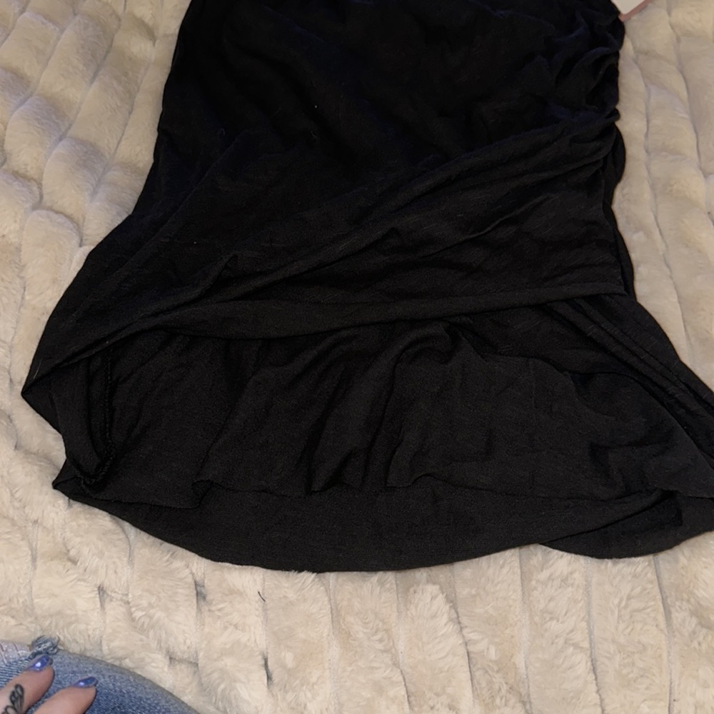 Size medium side, ruched dress - Picture 2 of 5